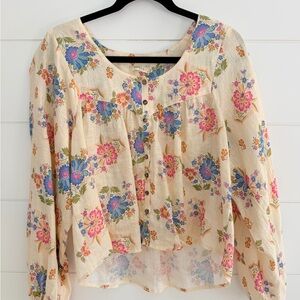 Spell Solstice Linen Blouse